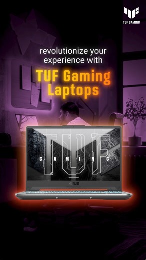 6.4K views · 14 reactions | Experience the TUF difference in every aspect of your day. Enter the world of gaming with TUF gaming laptops now!  Shop now - https://in.asus.click/u72498 #ASUSIndia #TUFGamingA15 #EntryLevelGaming | ASUS | Facebook