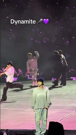 I really love Dynamite | BTS world tour Arirang. #bts #arirang #btsconcert #dynamite #jungkook