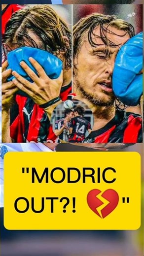 🚨 Luka Modrić OUT?! 💔 But World Cup Dream Still ALIVE 😳🇭🇷 #Shorts
