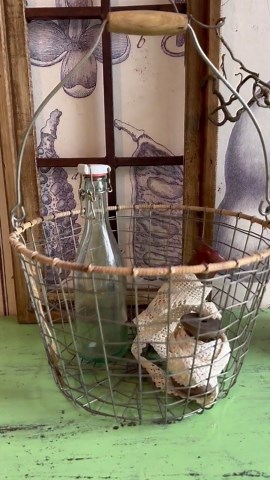 Metal Basket Potato Basket Storage Decorative Basket - Etsy