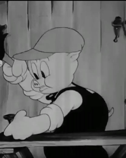 Oldest Cartoon Edit Featuring Porky Pig | Funny Joke