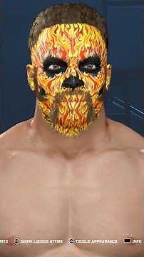 WWE 2K26 - One Minute of Face Paint Options
