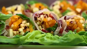 100K views · 1.6K shares | Planning a New Year’s Eve party? Appetizers don’t have to be heavy. Impress your guests with these delicious Fruit Spring Rolls. | Herbalife | Facebook