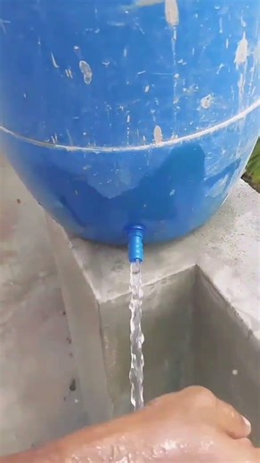 the process of installing a water tap #shorts