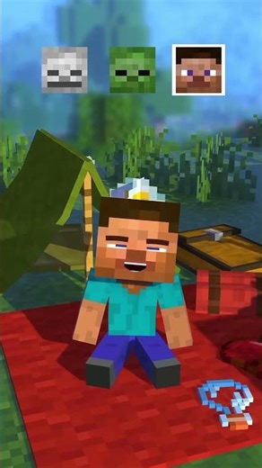 Zombie vs skilitan vs stive in mutant ☠️🧟‍♂️#minecraft