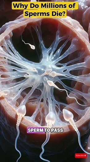 Why Do Millions of Sperms Die? 😳 | The Great Sperm Race Explained