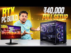 Full Setup Pc Build Under 40000 Gaming | Streaming | Editing Pc build under 40K | 2025