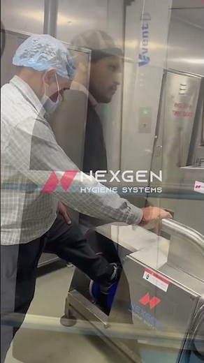 NEXGEN Entry/Exit System Automated Hand Wash & Sole Cleaning Machine | Industrial Hygiene Station