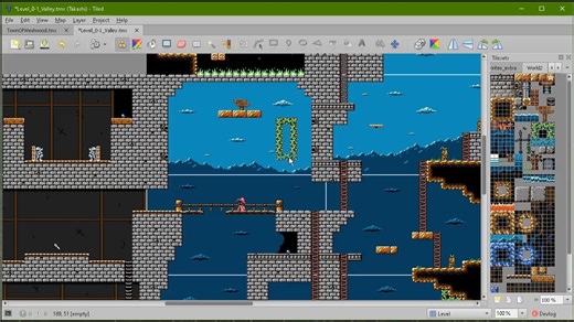 Alwa's Awakening NES - Part 1_ Backgrounds