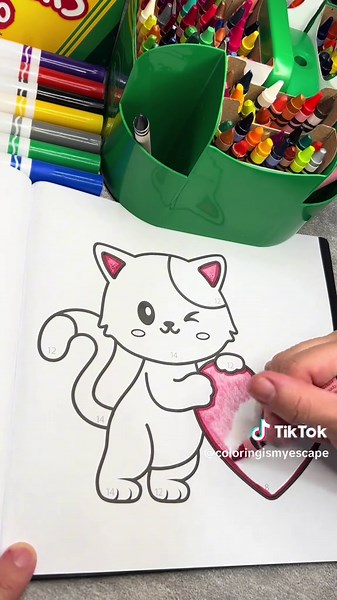 Nostalgic Crayon Coloring Techniques from Childhood