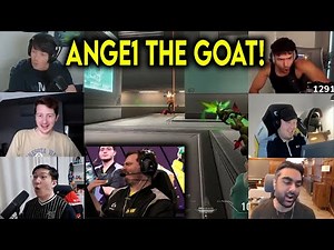 Valorant Streamers Reacts To NAVI ANGE1 Insane 1v2 CLUTCH Against TL In VCT