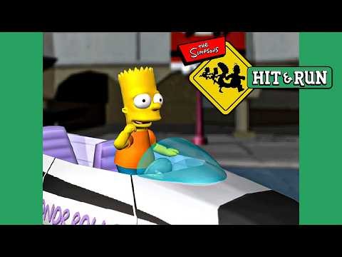 The Simpsons: Hit & Run - Level 2 - Bart (All Missions) [4K]