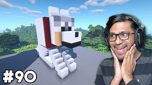 I MADE DOG HOUSE IN MINECRAFT KHATARNAK GRAPHICS PART 90 !