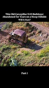 Part 1-Rescuing A Cat D4D Dozer Abandoned For Year on a Steep Hillsid... | Willitrun