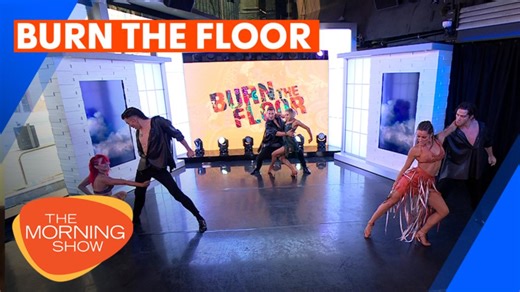 Burn The Floor perform live on The Morning Show