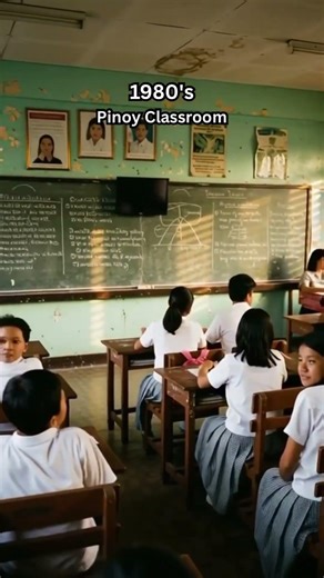 Filipino school in the 80s vs now #then #now #schoolmemories