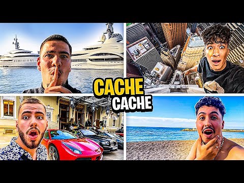 CACHE CACHE GÉANT DANS TOUT MONACO ! (pays le plus petit du monde)