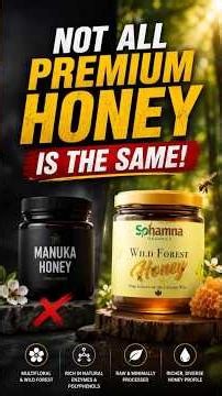 Why wild forest honey is better than manuka?