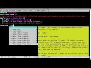 Emacs as a C/C++ Editor/IDE (Part I): auto-complete, yasnippet, and auto-complete-c-headers