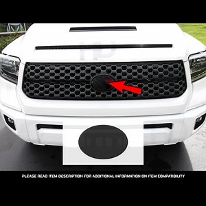 HDUSA Fits Toyota Tundra 2018-2021 Front Dark Precut Oval Red Blacked Out Tint Vinyl Decals 2018 2019 2020 2021 Compatible to Emblem - Etsy