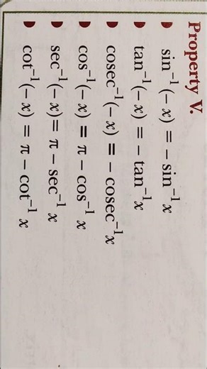 Formulae | Class 12 | Inverse Trigonometric Functions formulas @Spider-Maths12