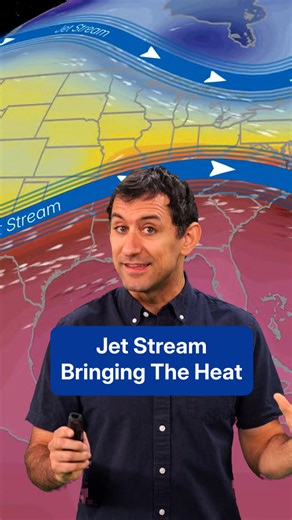 56K views · 539 reactions | A jet stream could be responsible for bringing record high temperatures across the south. Stay tuned for updates. | The Weather Channel | Facebook