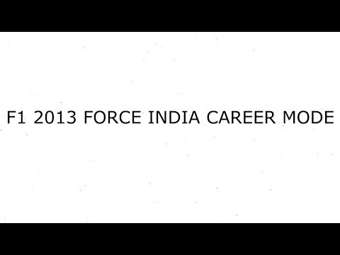 F1 2013 FORCE INDIA CAREER MODE Episode 6 MONACO GP