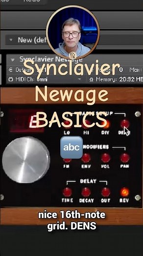Synclavier Newage 101: Setting Octaves & Note Probability