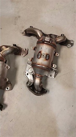 Catalytic Converter Replacement #mechanic #mechanicalengineering #mechanics #mechanical