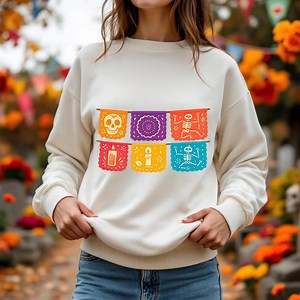 File PNG del banner Papel Picado del giorno dei morti - Download istantaneo, banner celebrativi del Día de los Muertos - Festa messicana digitale. - Etsy Italia