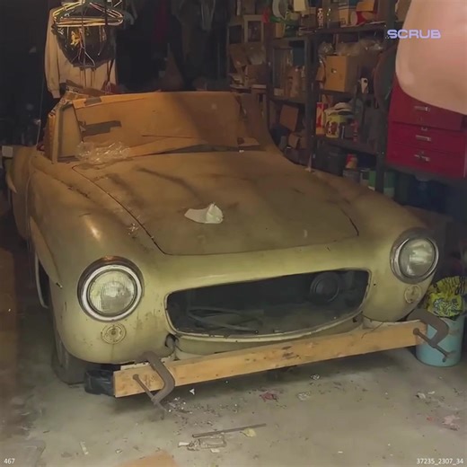 Mercedes 190SL Serial Number 8 FOUND! #detailing #carwash #carcleaning #satisfying #oddlysatisfying #satisfyingvideos #steamcleaning #carseat #cardetailing #detailingcars #valeting #carvaleting #detailingworld #detailingaddicts #detailingboost #carwashing #interiordetailing | Scrub