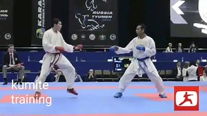 Control your techniques ... When you do a technique slowly , it's good done , with a nice flexibility and with a correct form Same in speed , when you do it fast , your technique must maintain its flexibility too but explosiv and well controlled So agility , explosivity softness and precision ... this the goal ... in direct attaque or under presser ... really hard work ... | Kumite Training