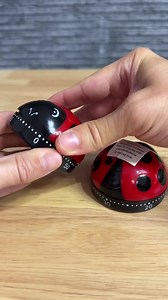 Vintage Kitchen Timer, Ladybug Shape Red Metal Timer, Cute Cooking Timer, Mechanical Bell 55 Minutes, Kitchen Gift Retro Kitchen Decor 2.5'' - Etsy