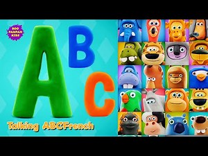 Talking ABC French: Phonics and alphabet song Cute Animals|Boopanpankids