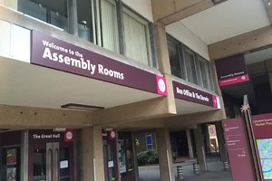 The Assembly Rooms in Derby could be replaced with a 3,000 capacity venue - that's if the government stumps up £50m towards the cost http://bbc.in/27cXKbb | BBC Derby