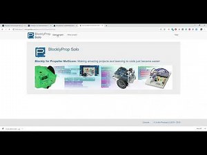 BlocklyProp Solo October 2019