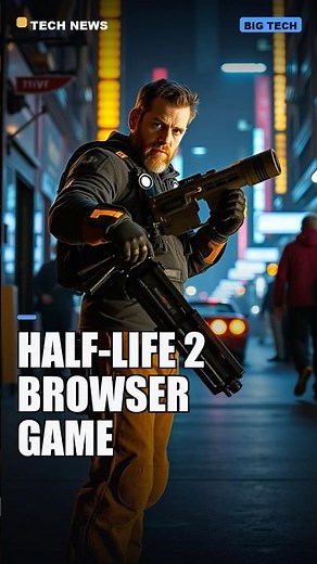 Half-Life 2: Browser Breakthrough! 🤯 Play Valve's Classic Online #Shorts