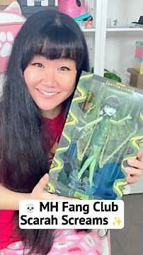 👻 My monster high fang club scarah screams doll is here!!