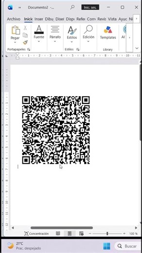 Personal Data QR Code in Ms. Word. #keyboardshortcuts #word