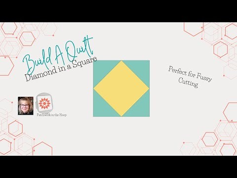 Mastering Build - A - Quilt Basics - Diamond in a Square Segment