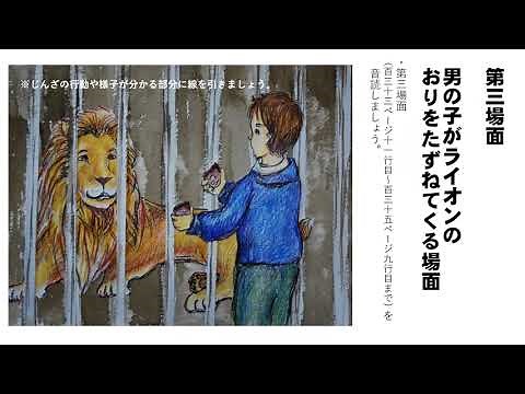 小3国語（東京書籍）サーカスのライオン②