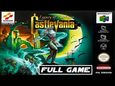 Castlevania: Legacy of Darkness [N64] HENRY Gameplay Walkthrough Movie FULL GAME [4K60ᶠᵖˢ UHD🔴]