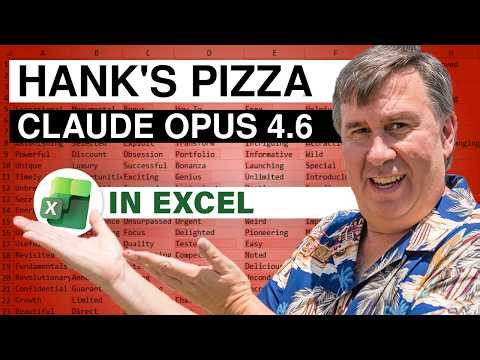 Claude Opus 4.6 in Excel Copilot: Huge Upgrade for Analysis - Episode 2729