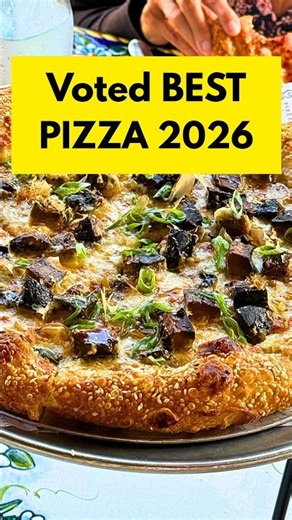Best Pizza In USA is in California! #pizza #traveltips #californiatravel