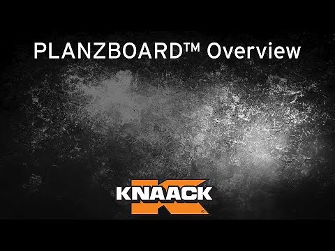 KNAACK® - PLANZBOARD™ Overview