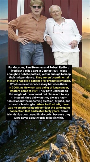 Paul Newman & Robert Redford: A Final Goodbye Without Words