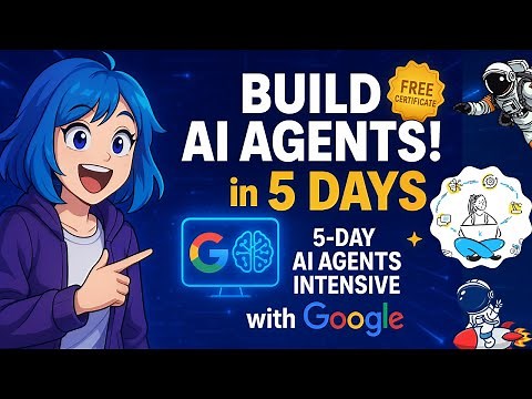 Master AI Agents in Just 5 Days — Official Google Intensive Course! +Projects + Certificate! #genai