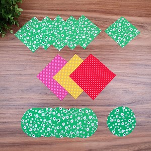 23K views · 381 reactions | 1 piece of fabric 3 different projects | I made them with square and circle shaped fabrics. | DIY Vakti | Facebook