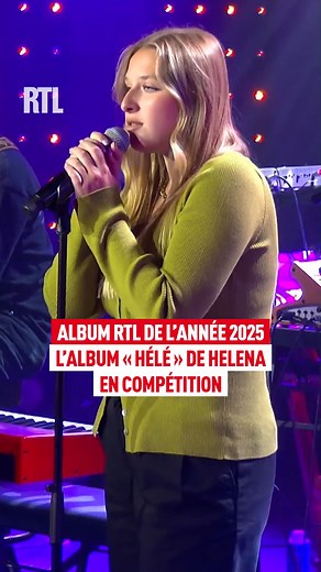 Du 3 au 16 novembre 2025, votez pour l’Album RTL de l’année 2025. Les 5 finalistes seront annoncés le 19 novembre 💿 Pour voter pour l’album « Hélé » de Helena, rendez-vous sur rtl.fr et l’application #RTL 💻📱 | RTL