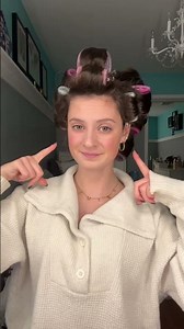 what do you think?! #curlyhair #curls #velcrorollers